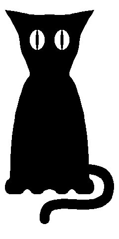 黑色的貓